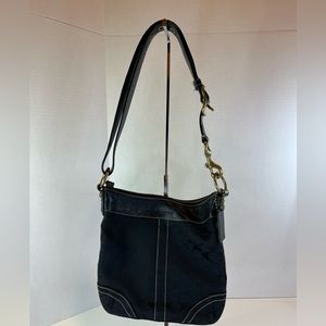 Coach Jacquard Canvas Crossbody/Shoulder Bag